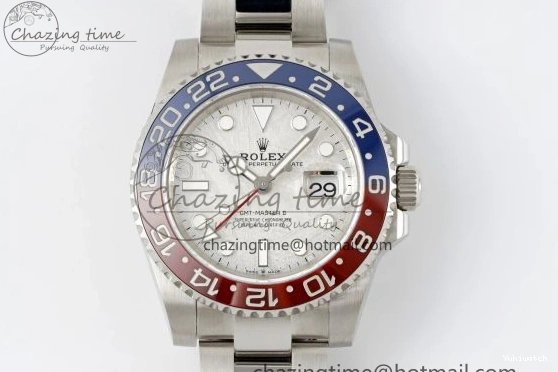 Best 126719 BLRO Master Bracelet Meteorite II GMT VR3285 1:1 Edition SS CHS on 904L JDF 0502
